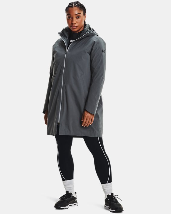 Women's UA Storm ColdGear® Infrared Down 3-in-1 Jacket, Gray, pdpMainDesktop image number 2